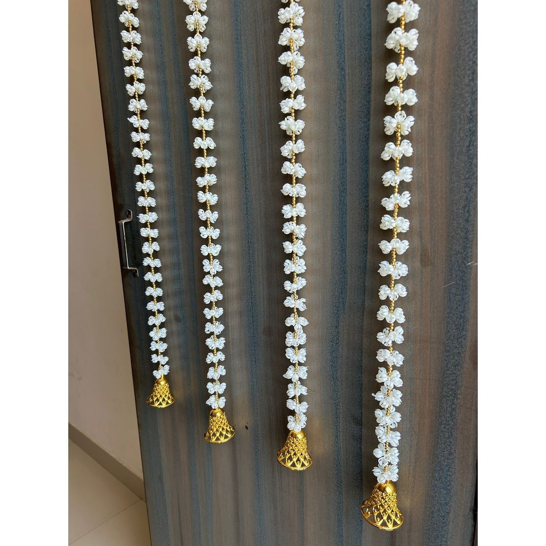 Artificial Mogra Hangings Wedding Decor Mehndi Sangeet Party Event Decorating Hanging Strings Housewarming Decor