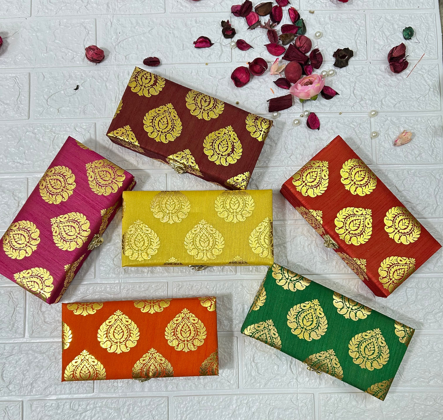 Brocade Gift Boxes, Wedding Favors Sweet Gift Box