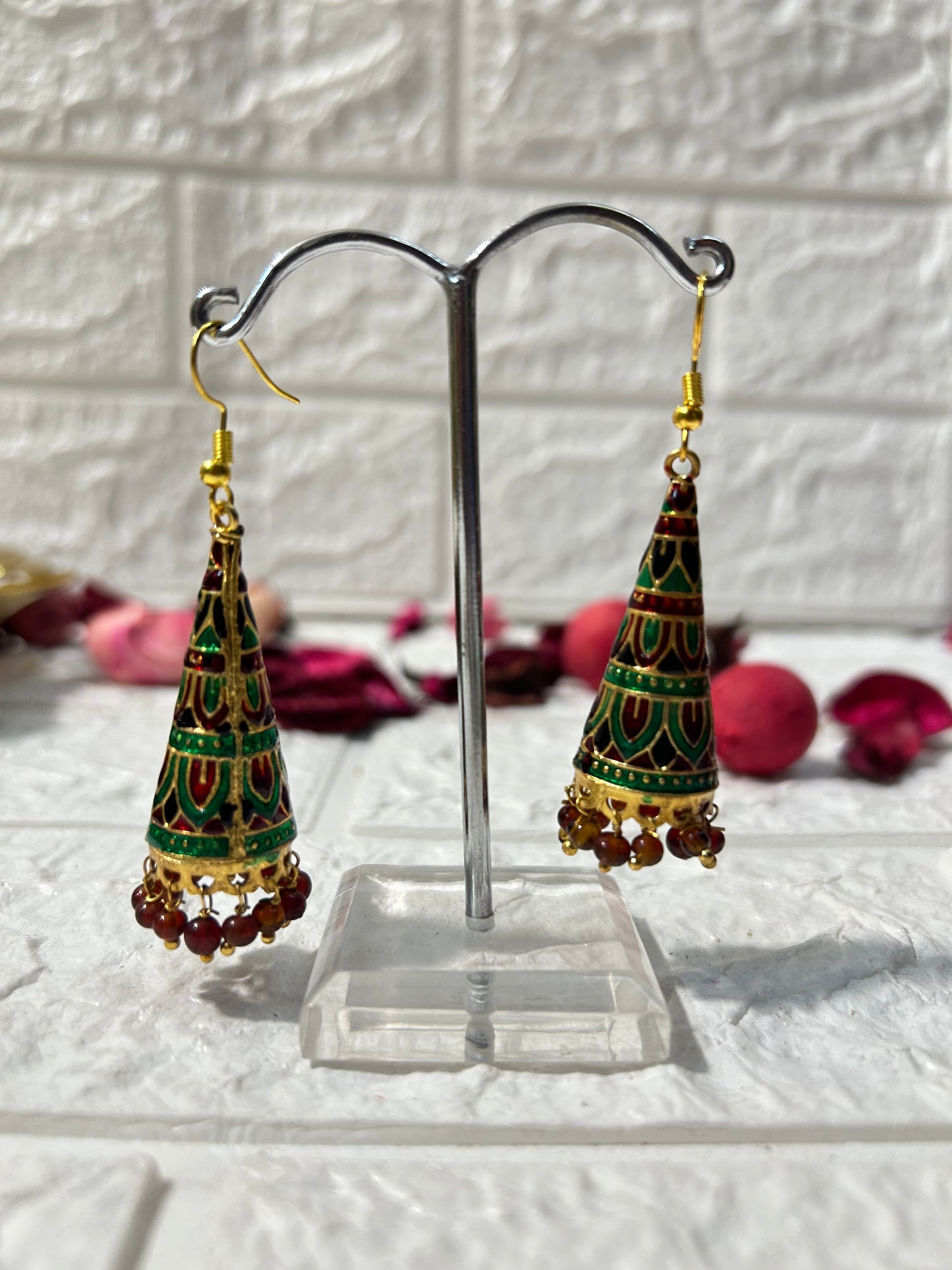 Assorted Meenakari Earrings Women's Return Gifts, Bridesmaid Sangeet Mehndi Party Gifts