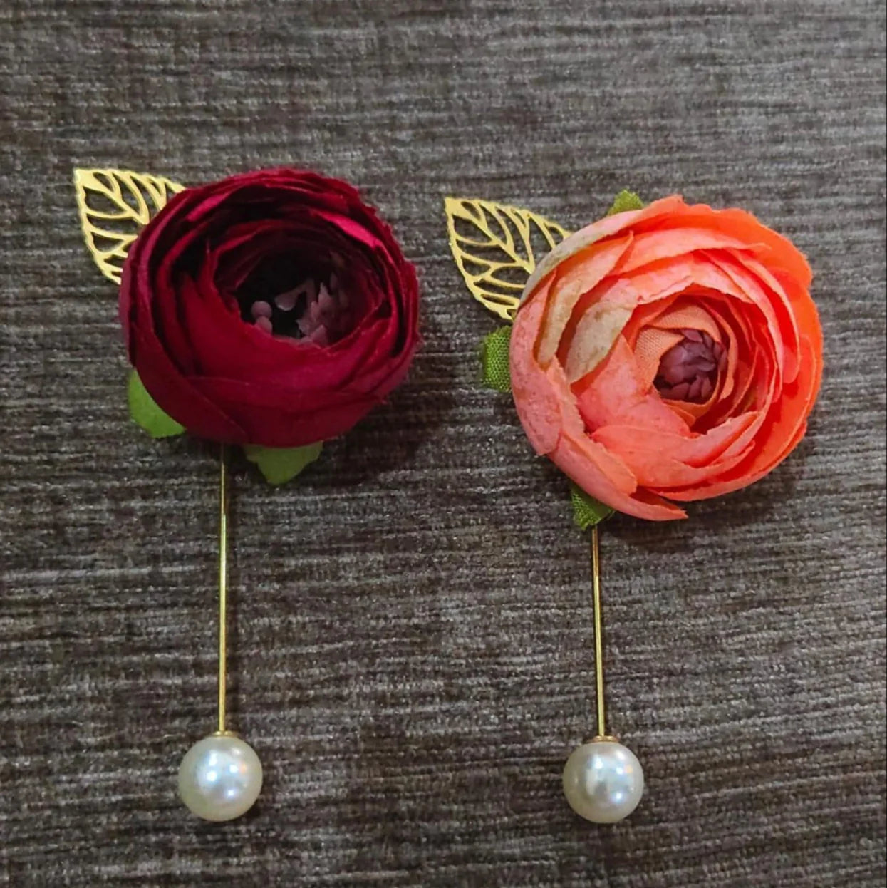 Floral Lapel Pin Brooch Groomsmen Gifts Wedding Guests Welcome Gifts