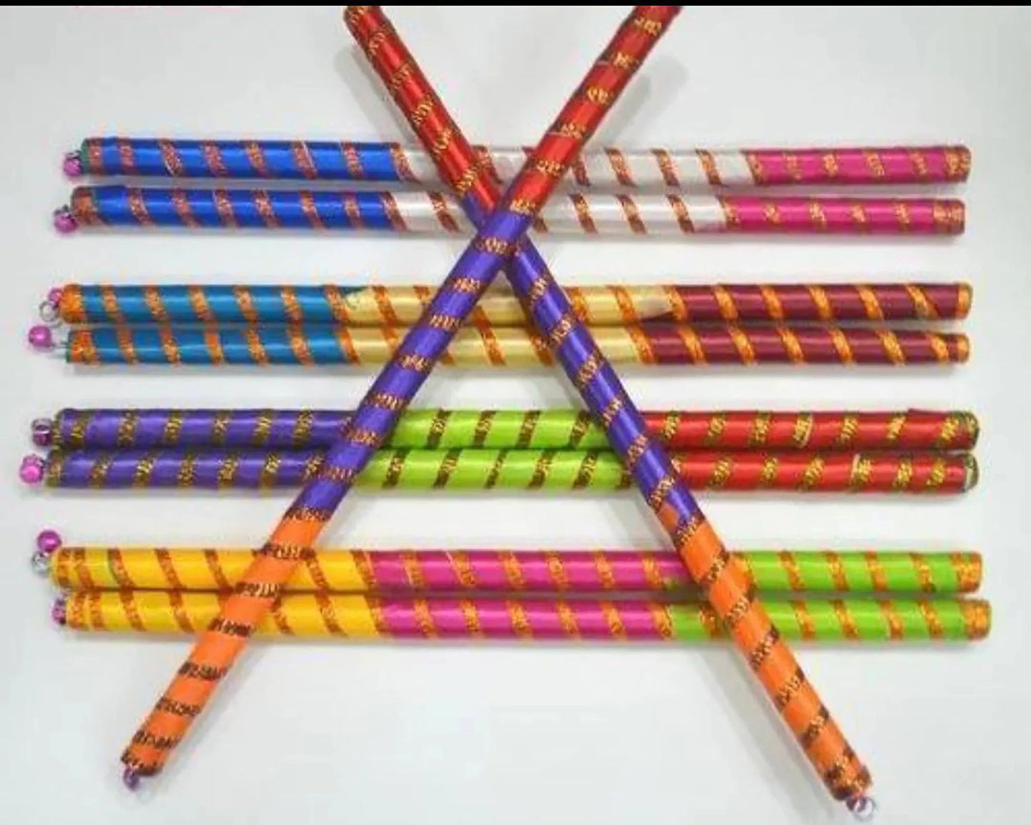 Dandiya Sticks Pairs for Garba Celebrations Wedding Favors