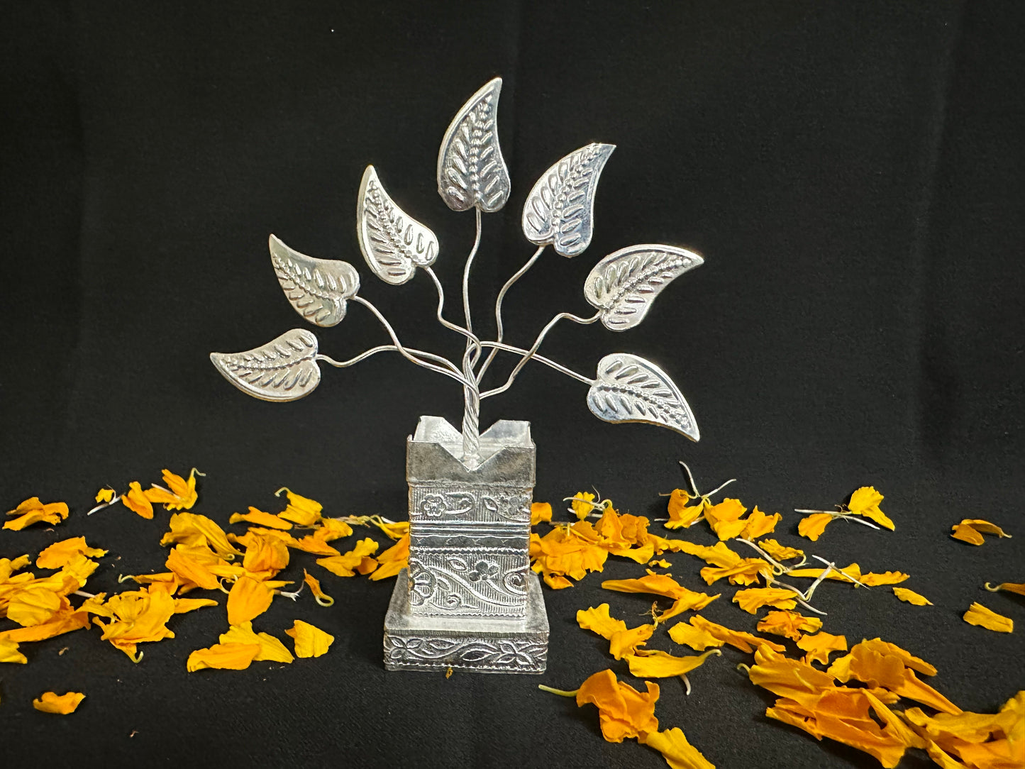 German Silver Tulsi Plant Puja Gifts, Housewarming, Return Gifts