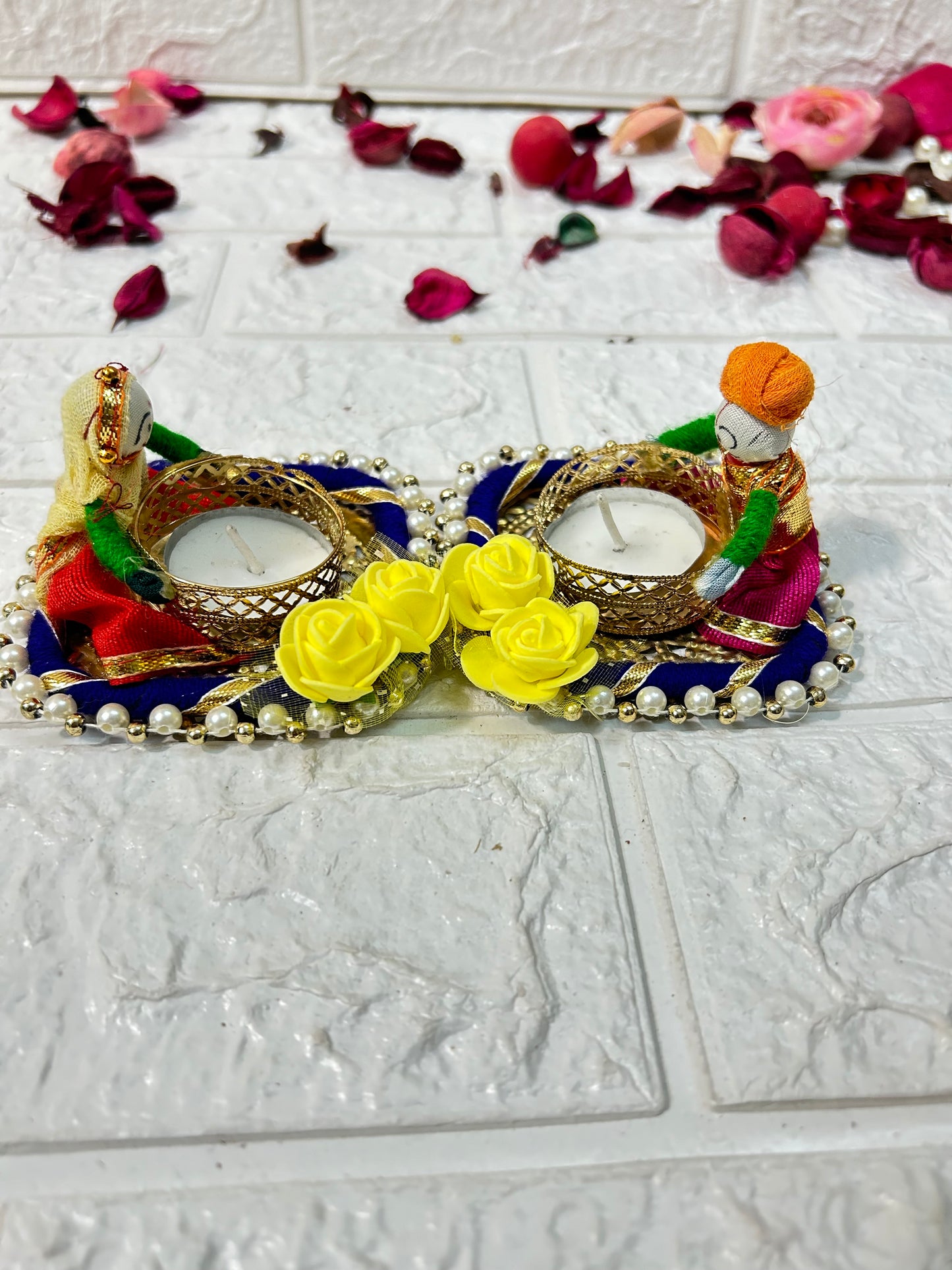 Tea Light Puppet Candle Holders, Return gifts, Diwali Gifts, Housewarming, Puja Gifts For Guests