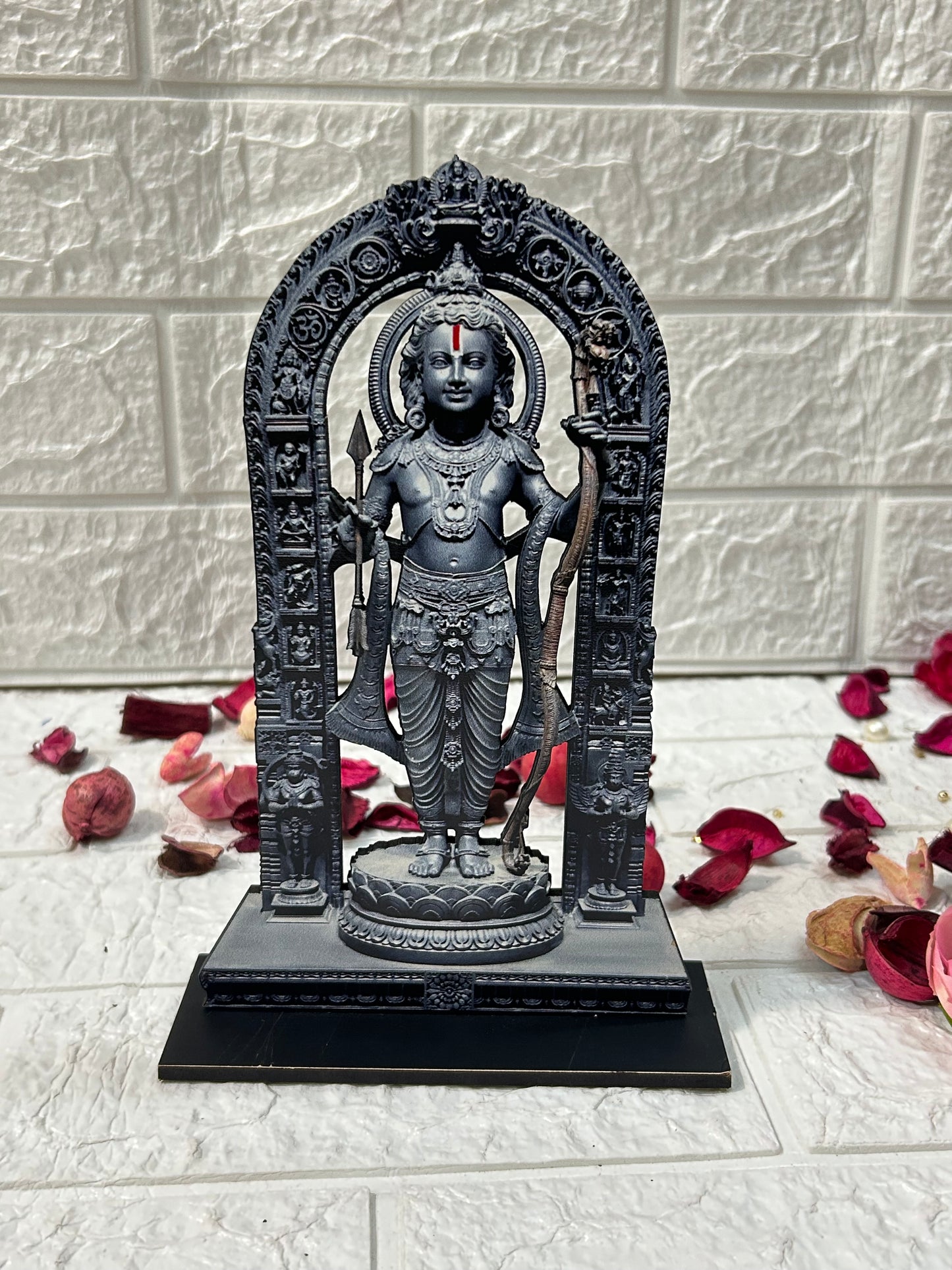 Mdf 2D Ram Lalla Idol Home Decor Puja Gifts, Housewarming Return Gifts, Baby Shower, Diwali Gifts For Guests