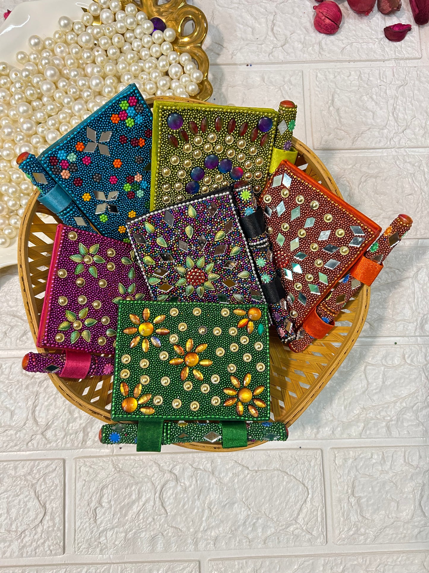 Handmade Lac Diary & Pen Set, Indian Return Gifts