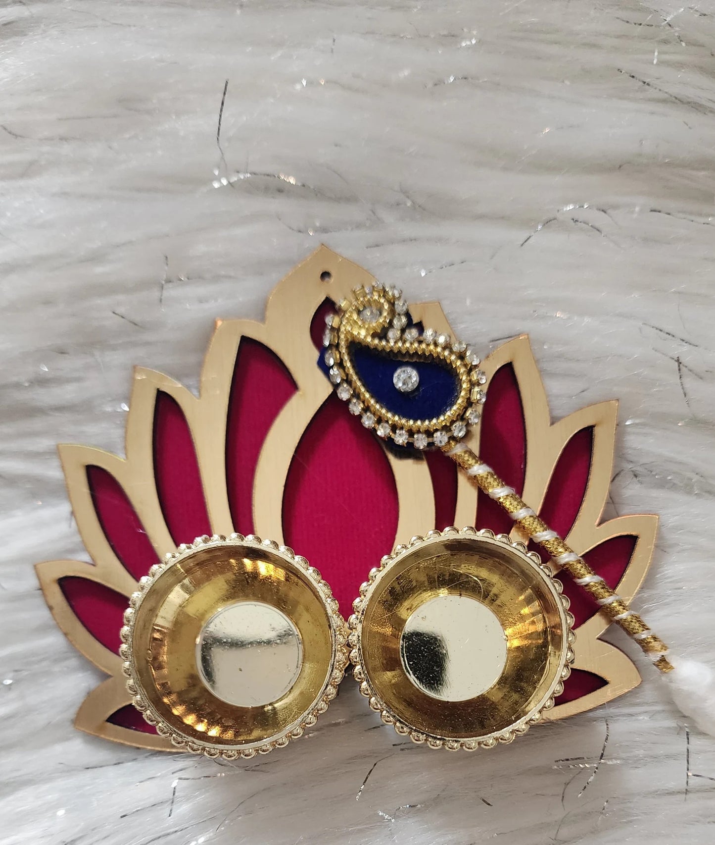 Kumkum Holder Lotus Shape Housewarming Favors Return Gifts