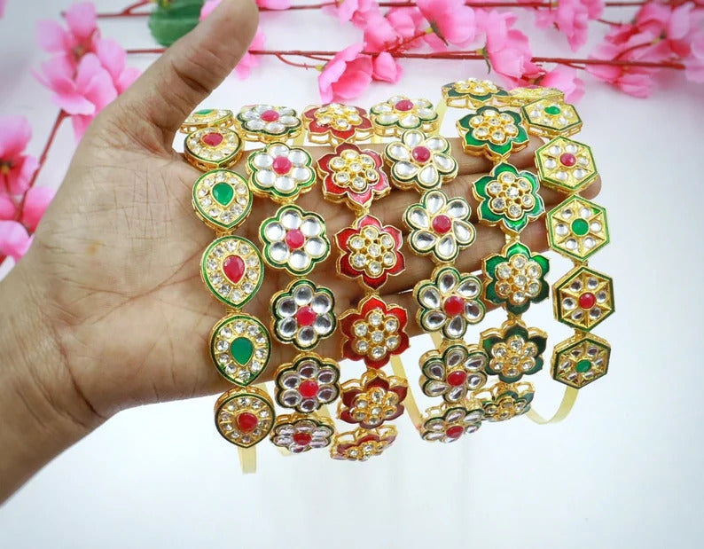 Kundan Hairbands Wedding Favors
