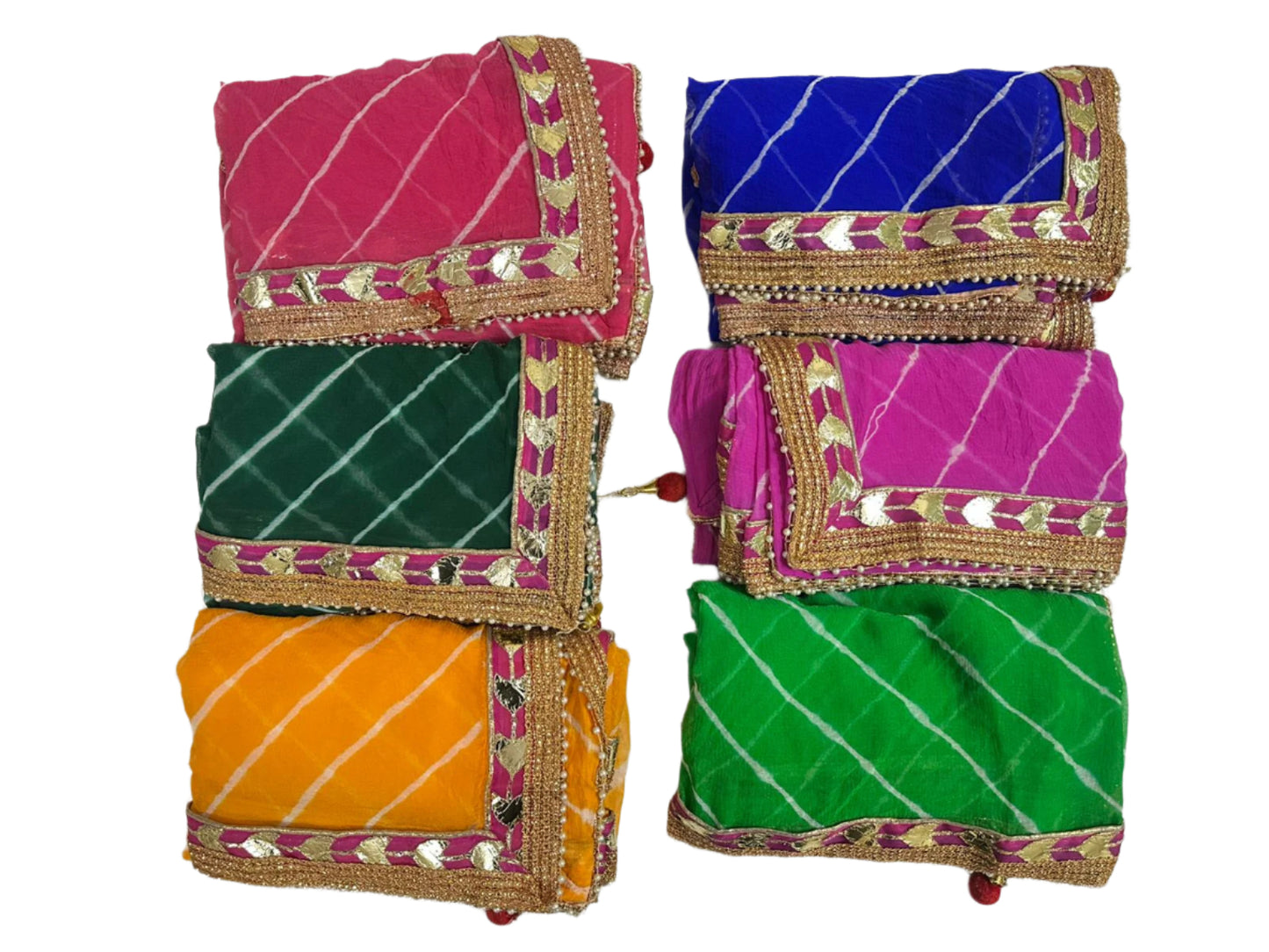 Lehariya Dupatta Mehndi Favors