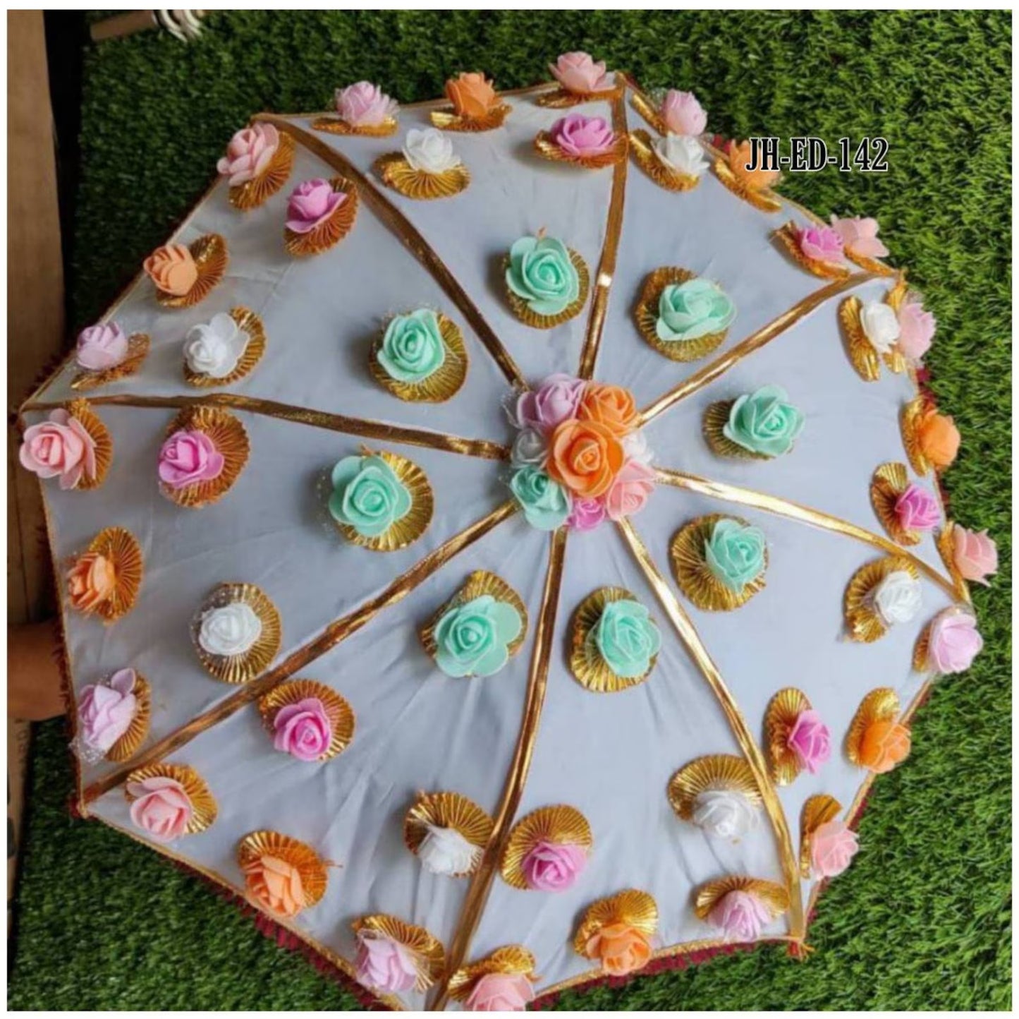 Mehendi Party Decor Backdrop Umbrella