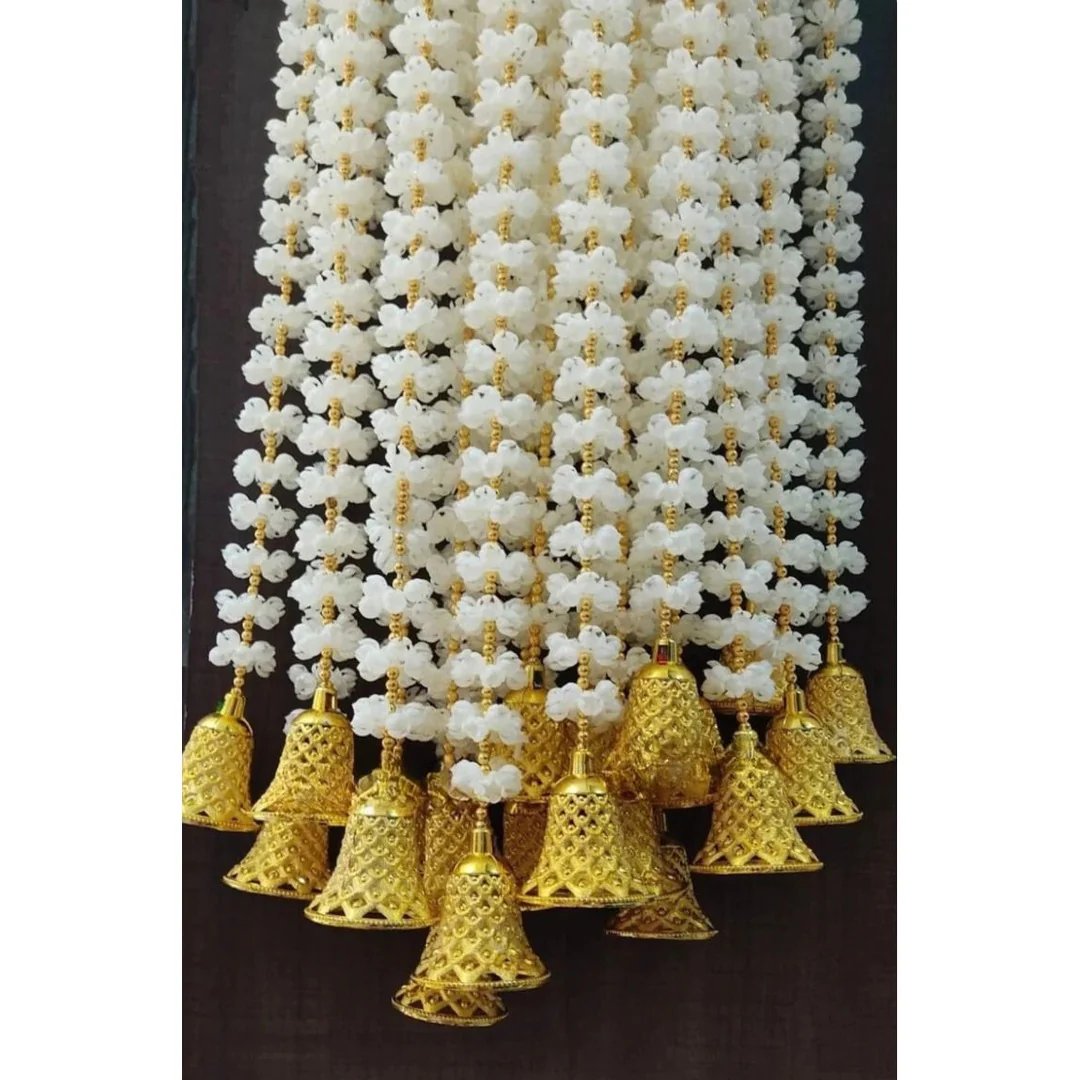 Artificial Mogra Hangings Wedding Decor Mehndi Sangeet Party Event Decorating Hanging Strings Housewarming Decor