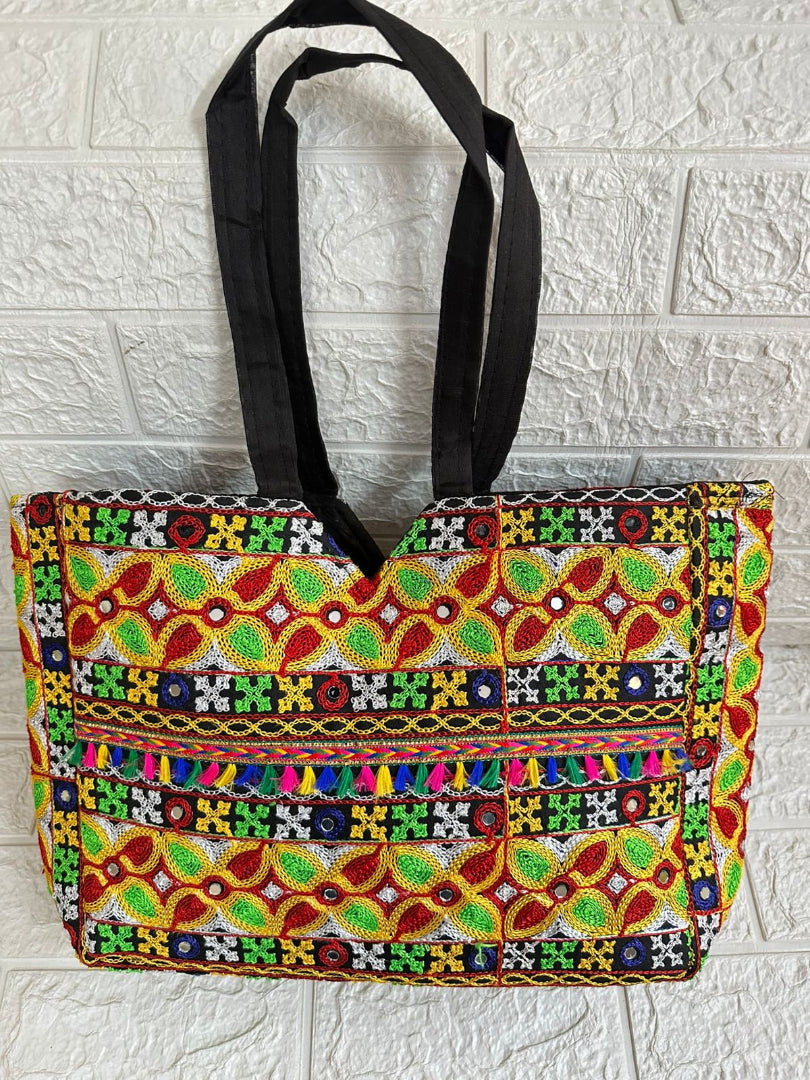 Banjara Vinatge Colorful Embroidered Shoulder Bag