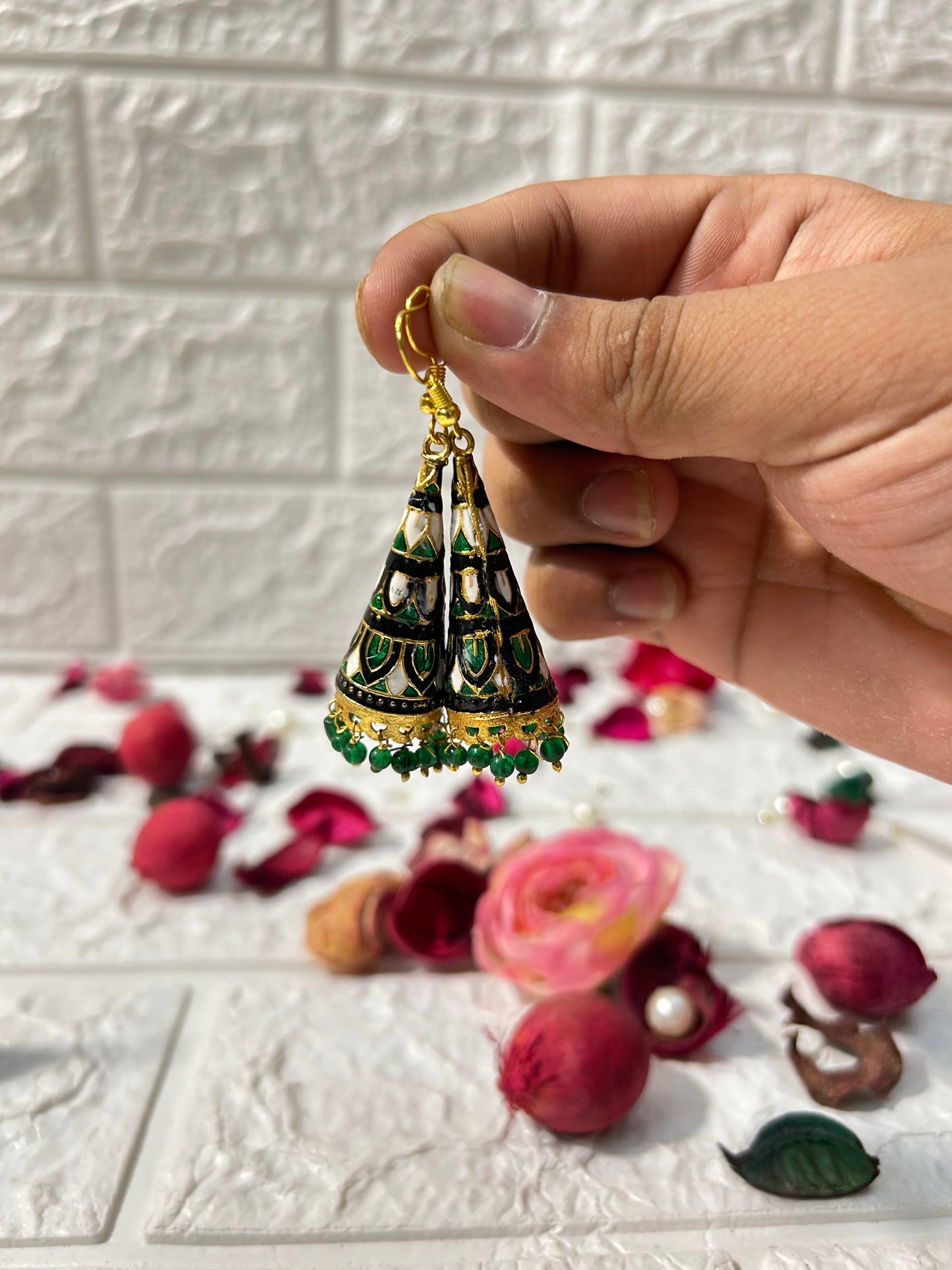 Assorted Meenakari Earrings Women's Return Gifts, Bridesmaid Sangeet Mehndi Party Gifts