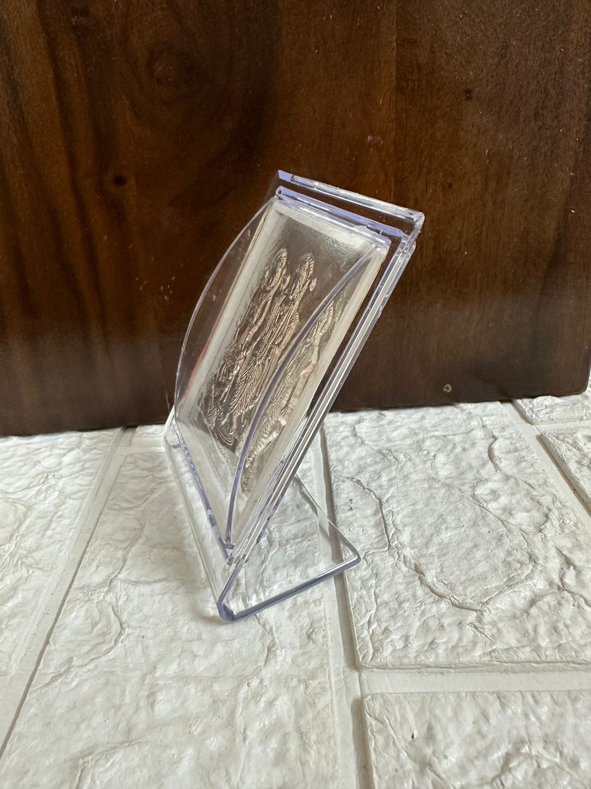 Ram Darbar German Silver Frame Housewarming, Puja Gifts, Return Gift For Guests