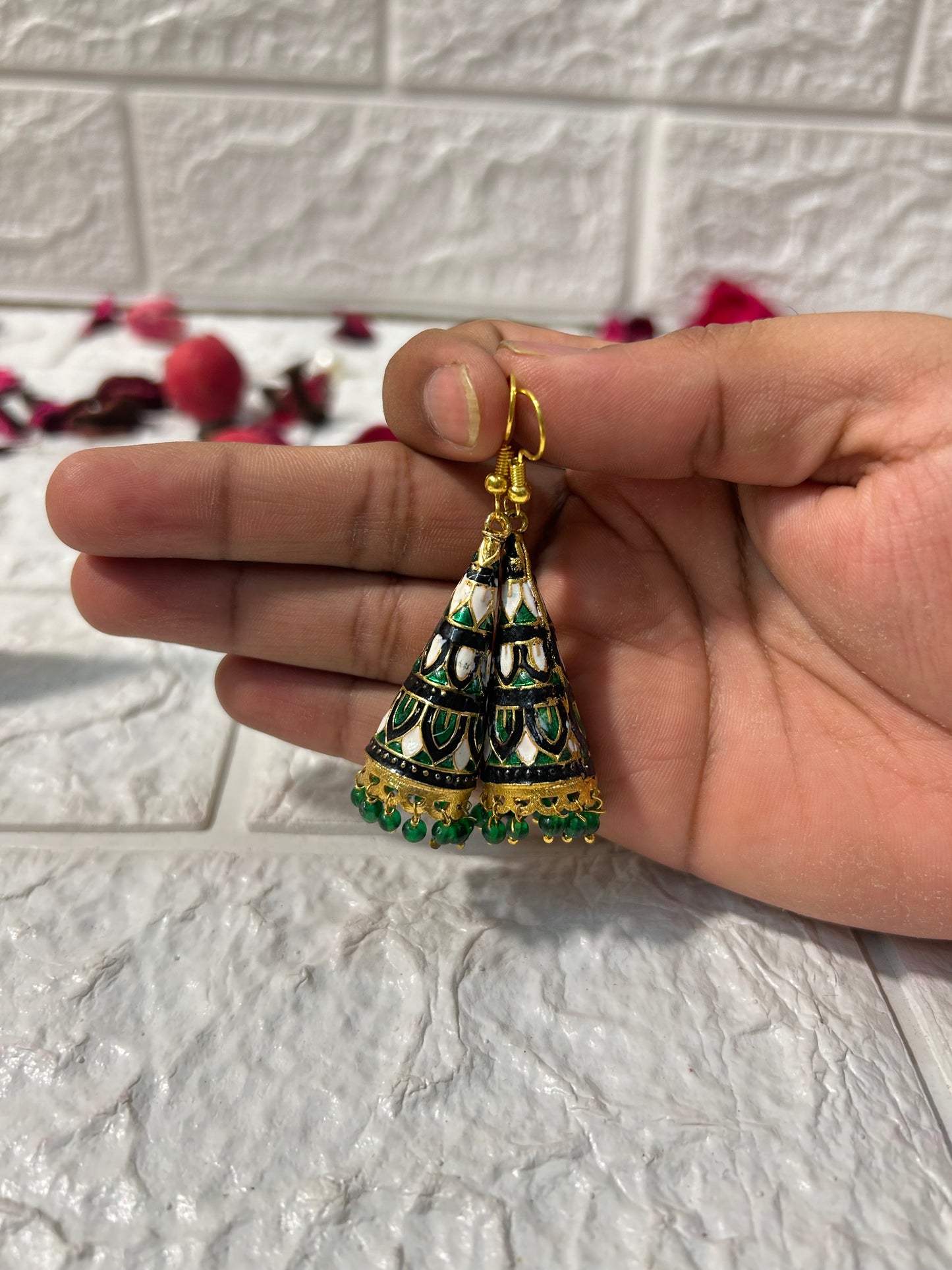 Assorted Meenakari Earrings Women's Return Gifts, Bridesmaid Sangeet Mehndi Party Gifts