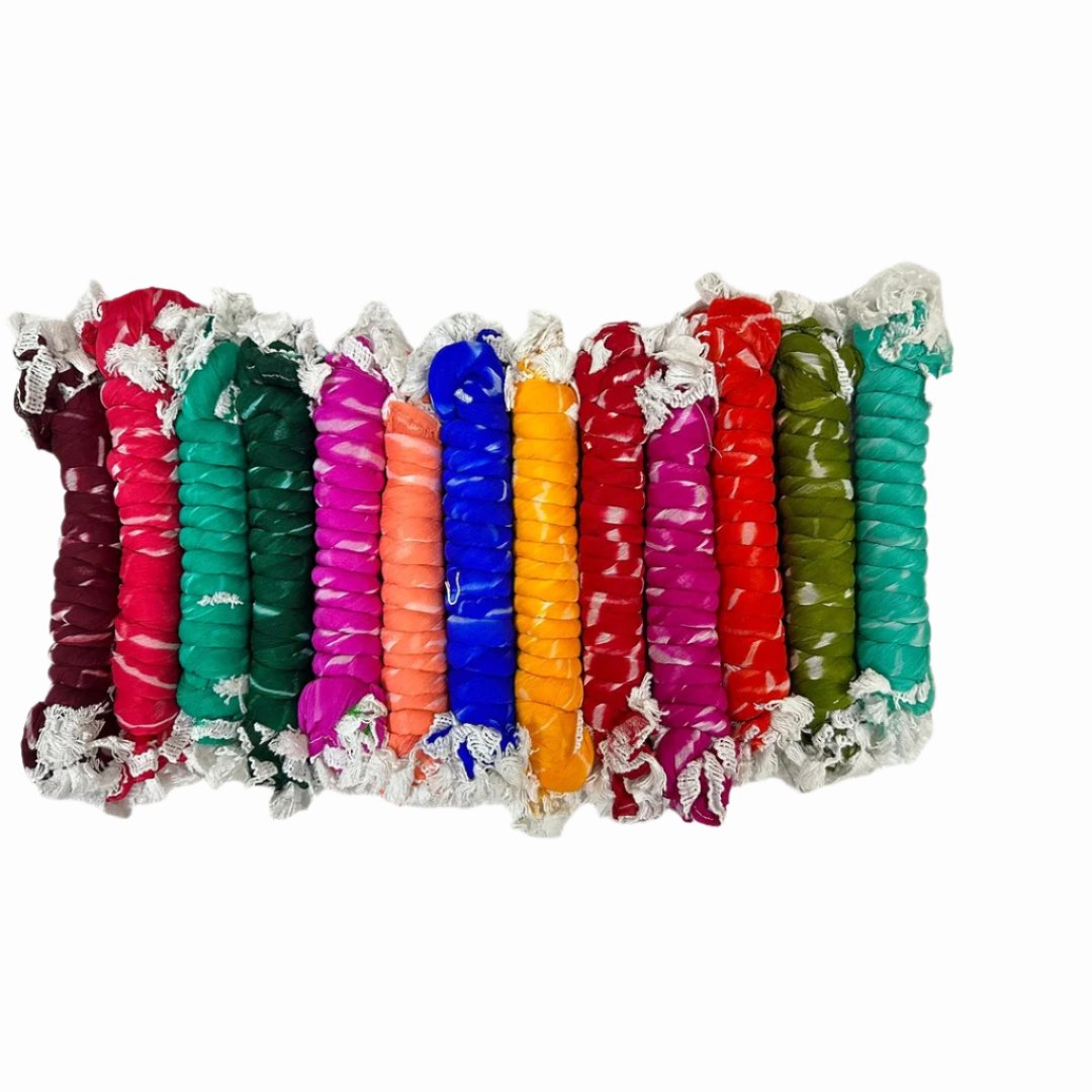 Multicolor Leheriya Dupattas For Mehndi Favors Sangeet Giveaway Gifts Wedding Party Return Gifts For Guests