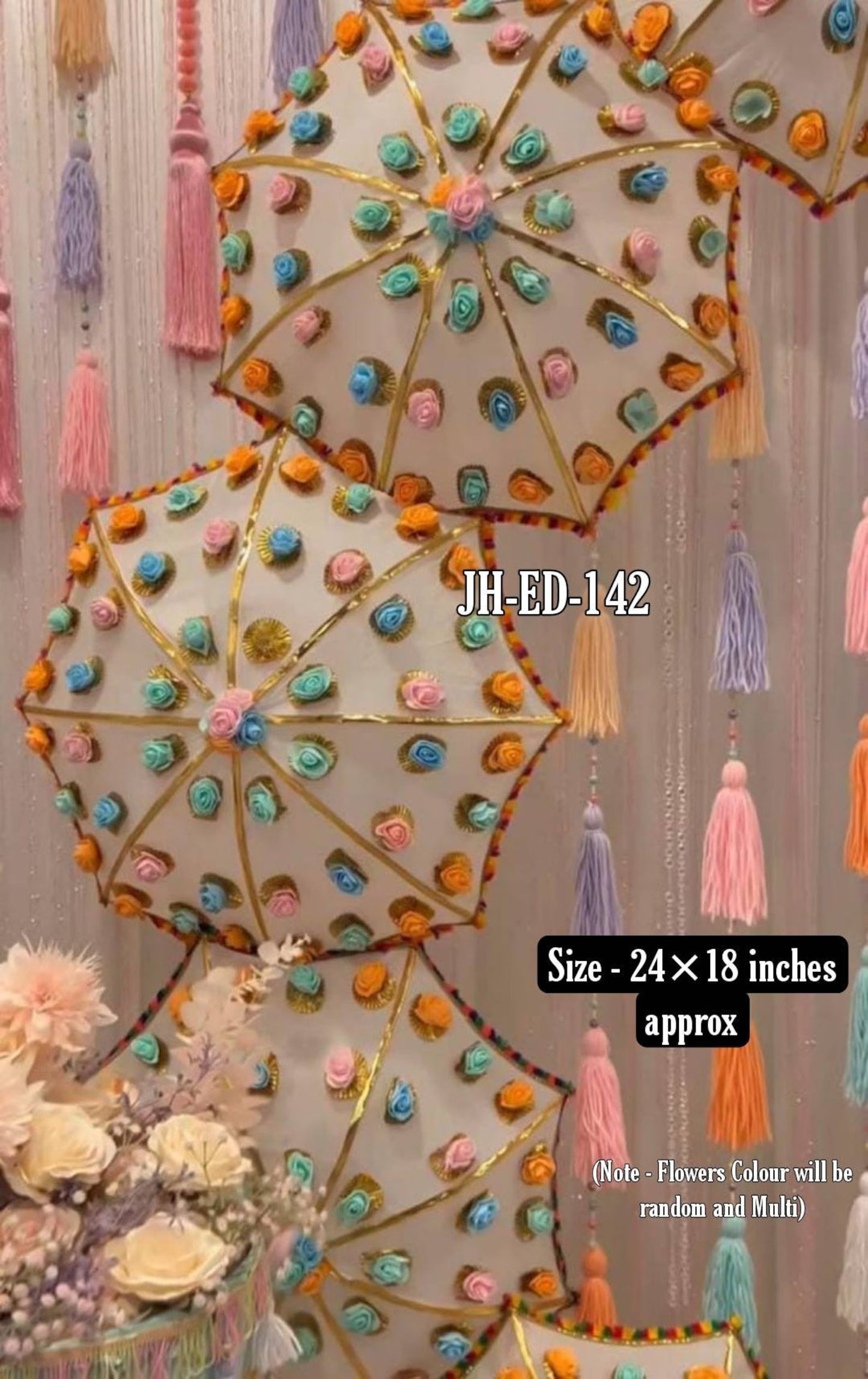 Umbrella Backdrop Decor