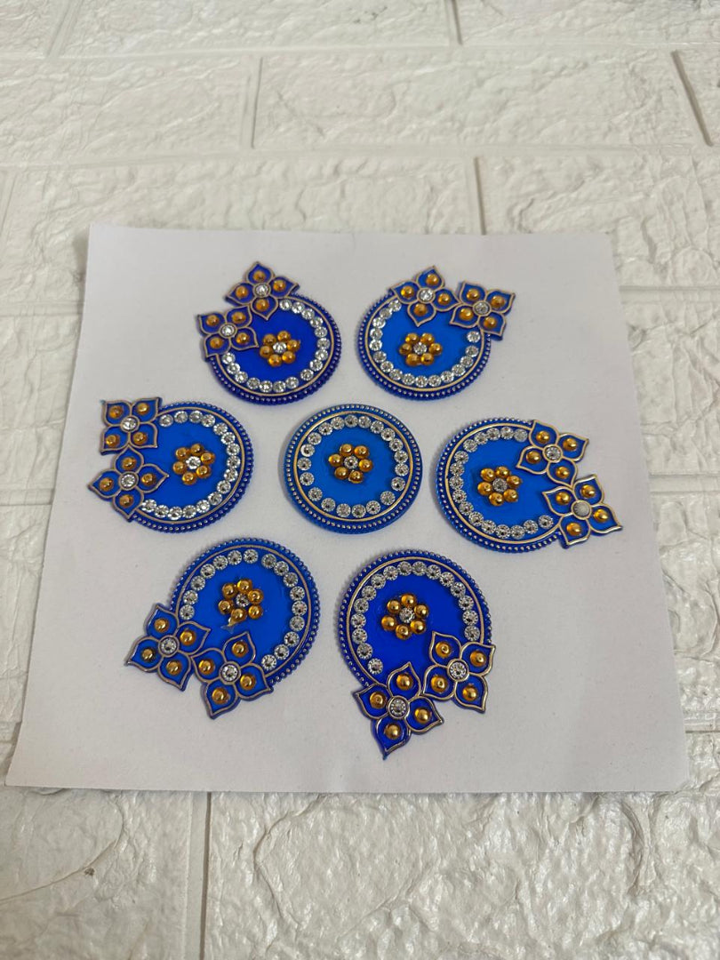 return gifts rangoli for guests