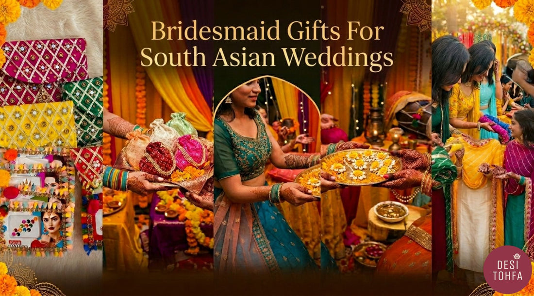 Best Bridesmaid Gifts for South Asian Weddings in 2026
