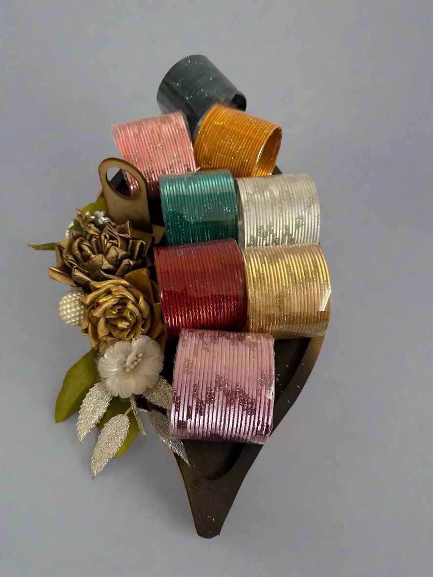 Mehndi Favors Metal Bangle For Gifts Wedding Return Gifts Sangeet Party Gift For Guests Desi Gifts