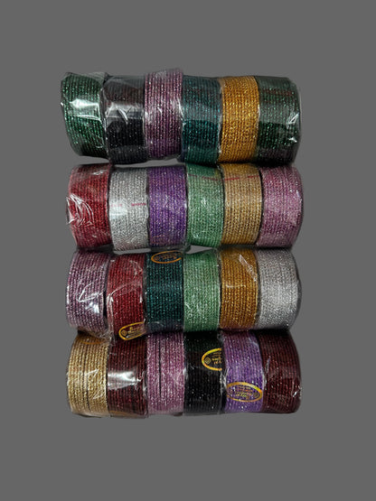 144 Metal Bangles Mehndi Favors, Sangeet Gifts, Bridesmaid Wedding Return Gifts