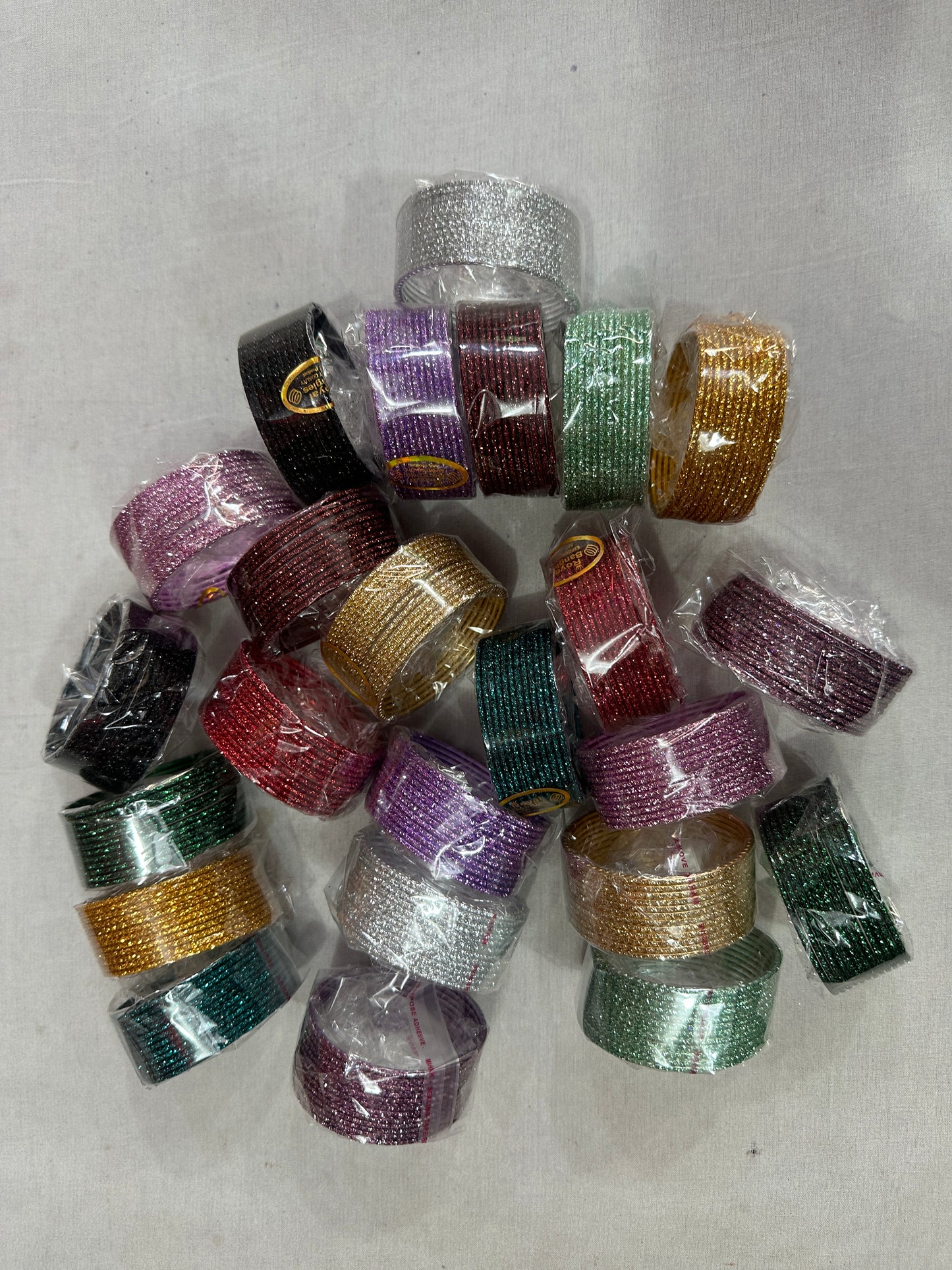 144 Metal Bangles Mehndi Favors, Sangeet Gifts, Bridesmaid Wedding Return Gifts