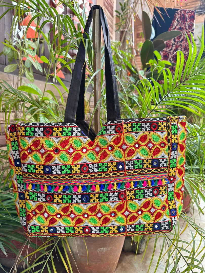 Banjara Vinatge Colorful Embroidered Shoulder Bag