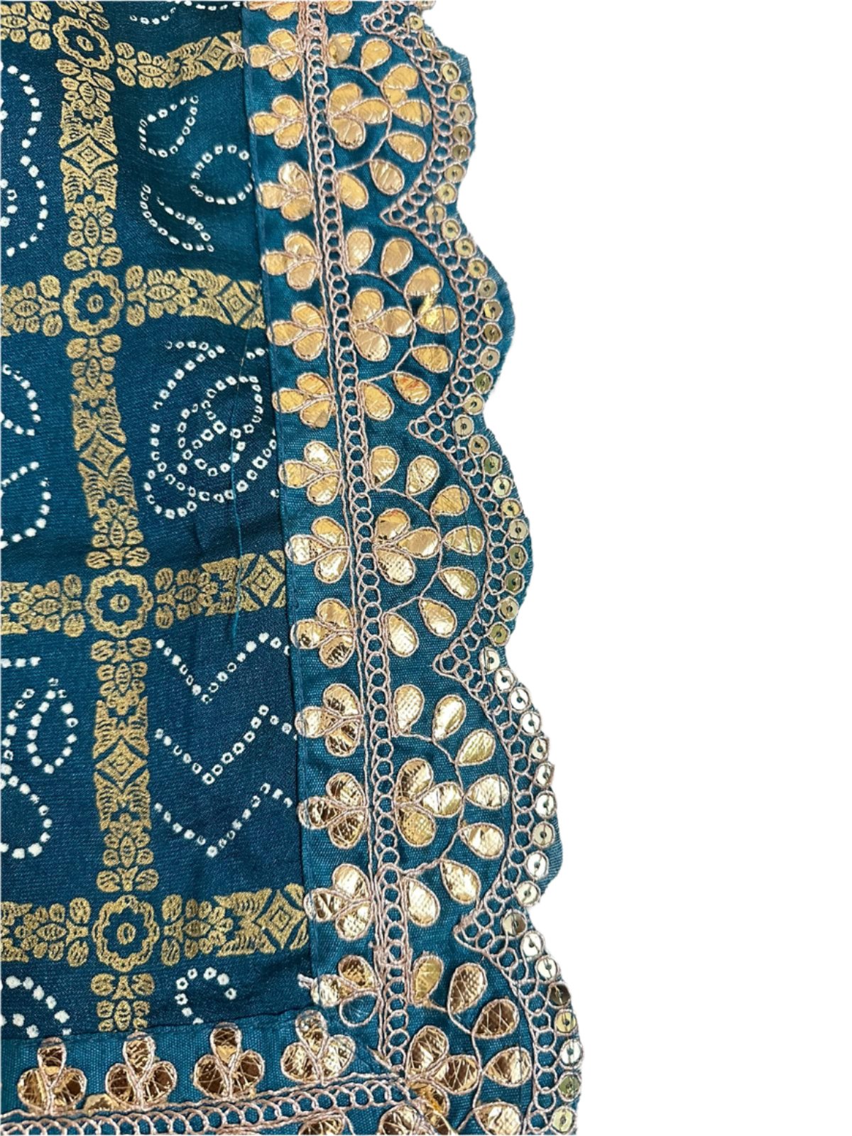Ghatchola Saree Bandhani Tradtional Party Wear Saree Puja Wear Saree