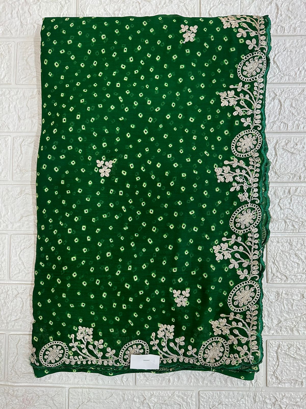 Bandhani Party Wedding Wear Saree