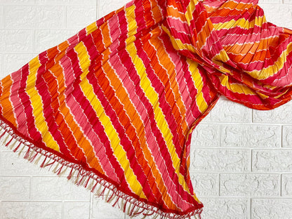 Leheriya Dupatta Bridesmaid Gifts