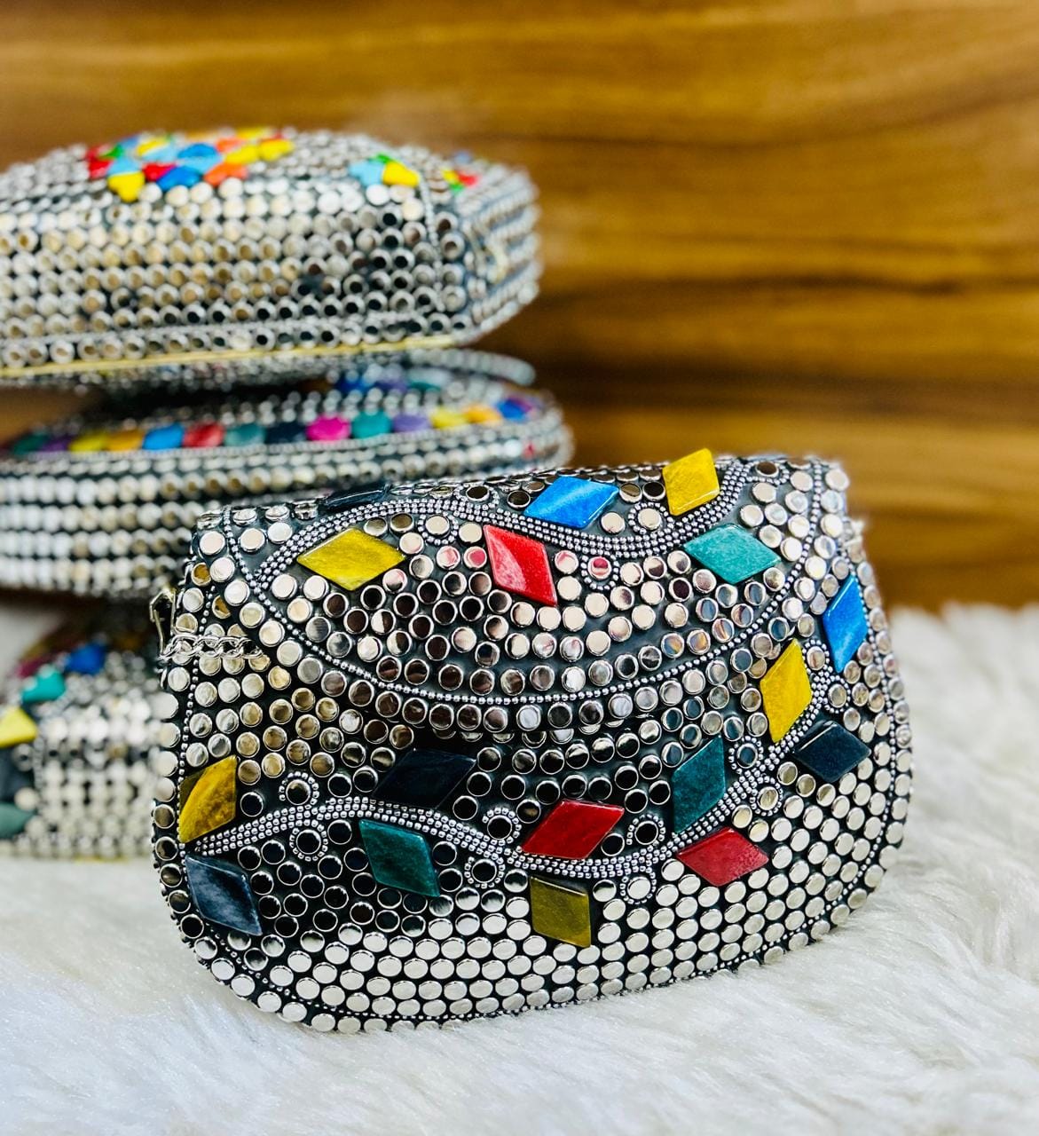 Metal Clutch Gift For Guests
