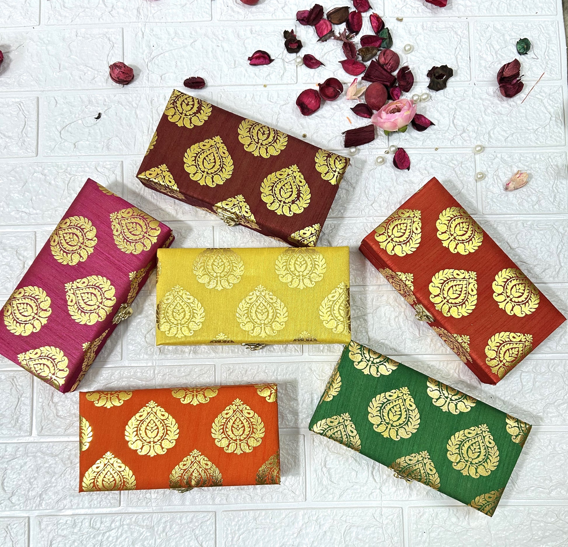 Brocade Gift Boxes, Wedding Favors Sweet Gift Box