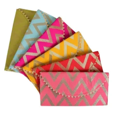 brocade shagun envelope wedding favors 