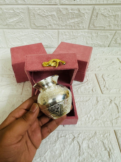 Bulk Mini Kalash With Box Packing For Wedding, Housewarming, Baby Shower, Puja Gift