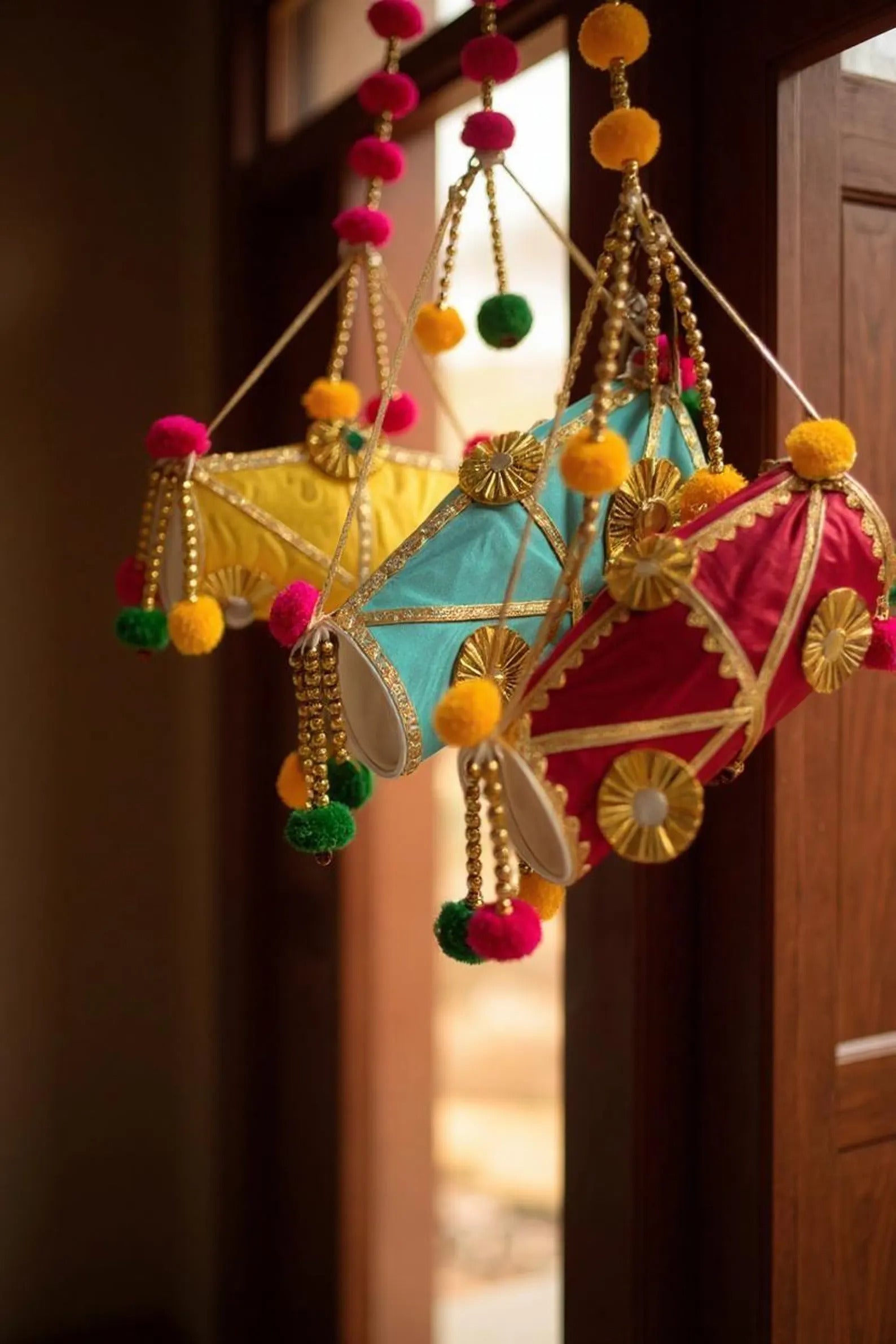 Dholak Hangings Sangeet Decor