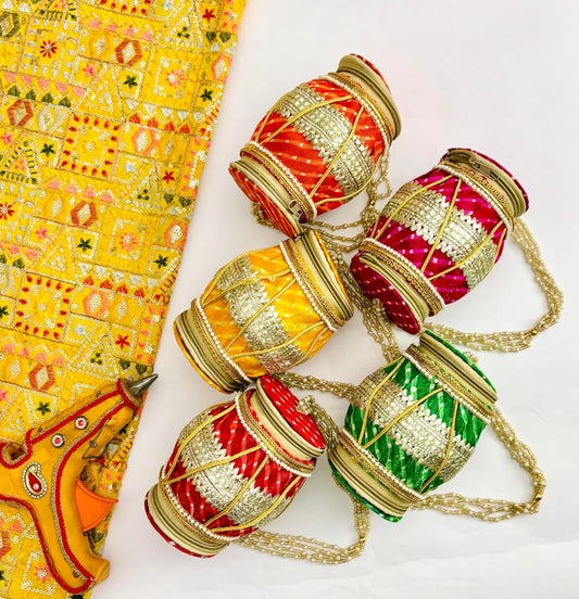 Dholak Gifts Bags Wedding Favors