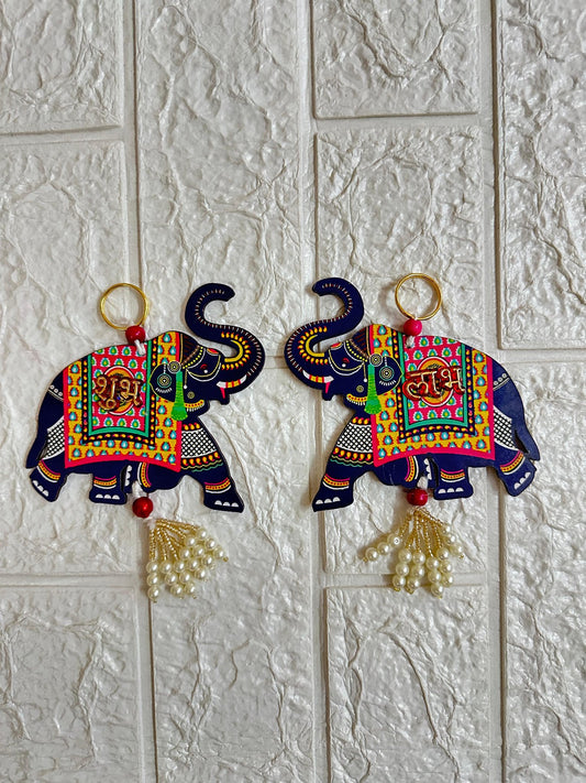 Elephant shubh labh hangings puja gifts housewarming gift for guests