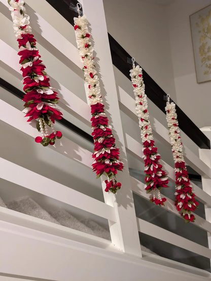 Jasmine Gajra Lily Hangings Wedding Decoration, Haldi Mehndi Decor