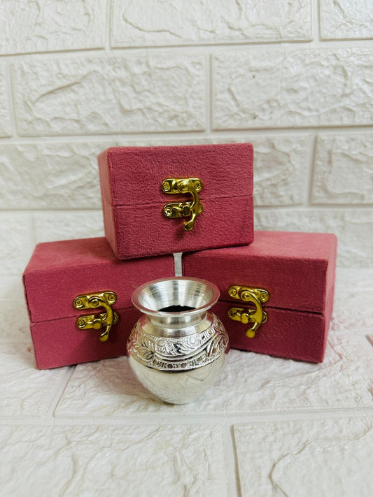 Bulk Mini Kalash With Box Packing For Wedding, Housewarming, Baby Shower, Puja Gift