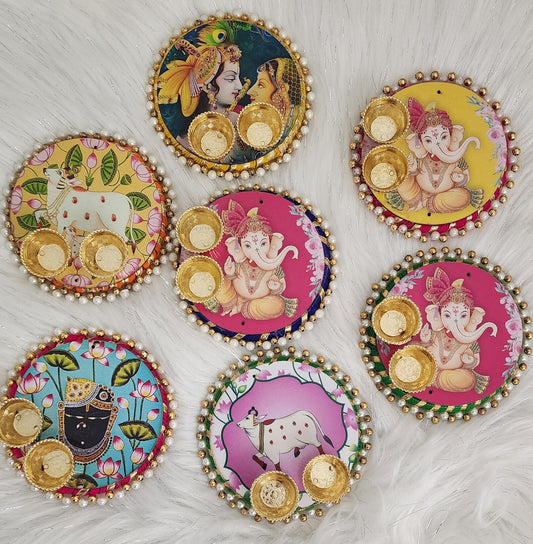 Haldi Kum Kum Platter Housewarming Favors