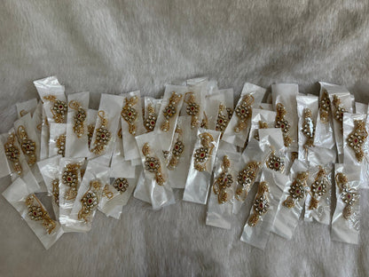 Kundan & Pearl Bracelet Mehndi Sangeet Wedding Return Gifts