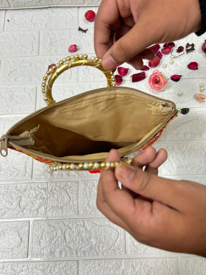 Patola Handbags, Mehendi Gifts, Wedding Favors, Housewaming Puja Gifts