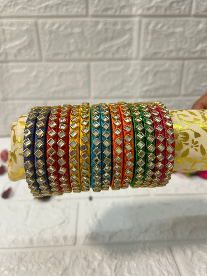 Silk Thread Bangles, Wedding Giveaway Gifts, Wedding Favors, Mehndi Gifts, Bridesmaid Gift For Guests