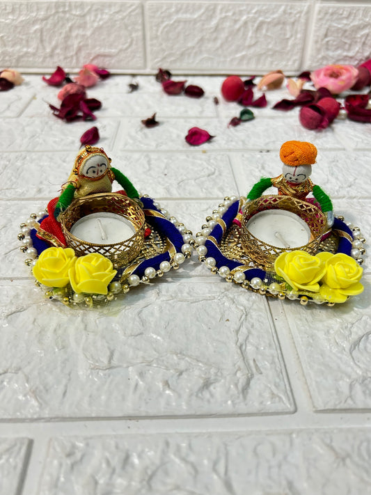 Tea Light Puppet Candle Holders, Return gifts, Diwali Gifts, Housewarming, Puja Gifts For Guests