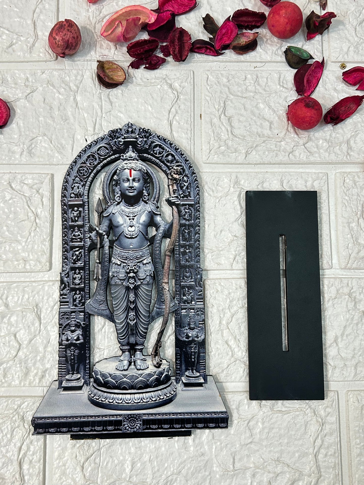 Mdf 2D Ram Lalla Idol Home Decor Puja Gifts, Housewarming Return Gifts, Baby Shower, Diwali Gifts For Guests