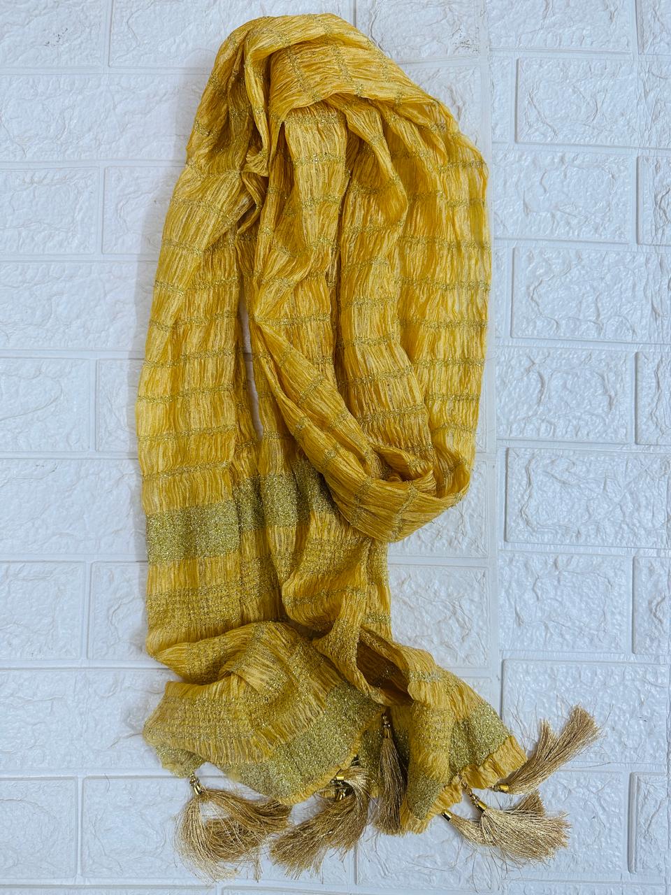 Golden Men's Sherwani Dupatta, Wedding Men's Favours, Baraati Return Gifts, Groomsmen Gift