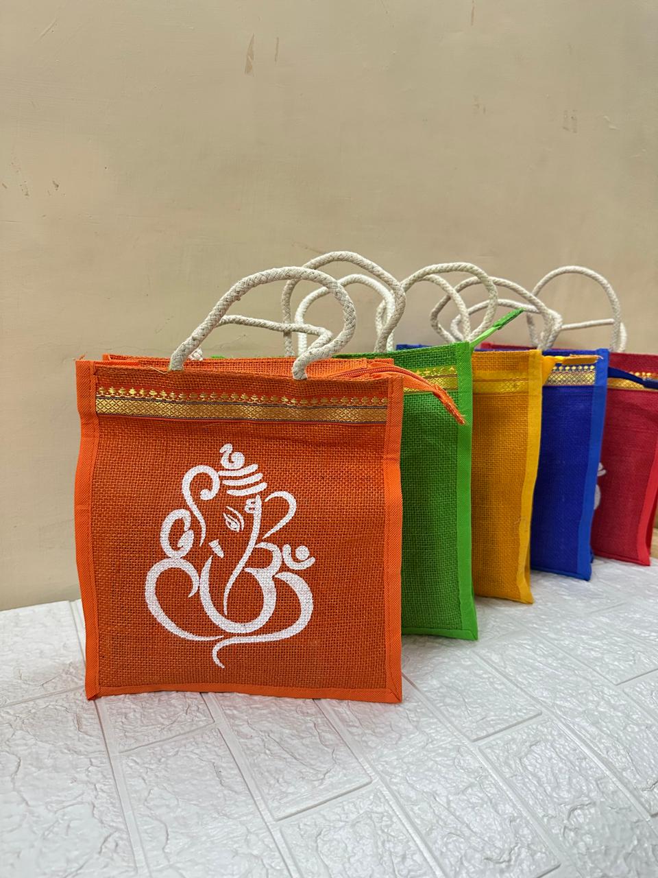 Kolam Jute Bags Return Gifts