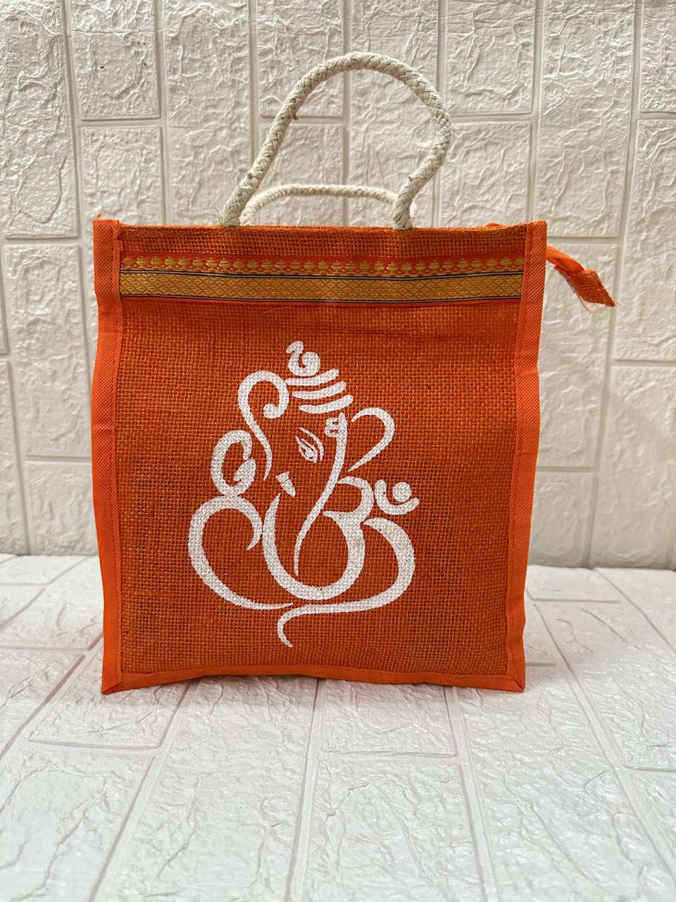 Kolam Print Bags For Guests