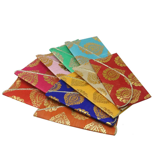 Brocade Fabric Envelope Shagun Lifafa