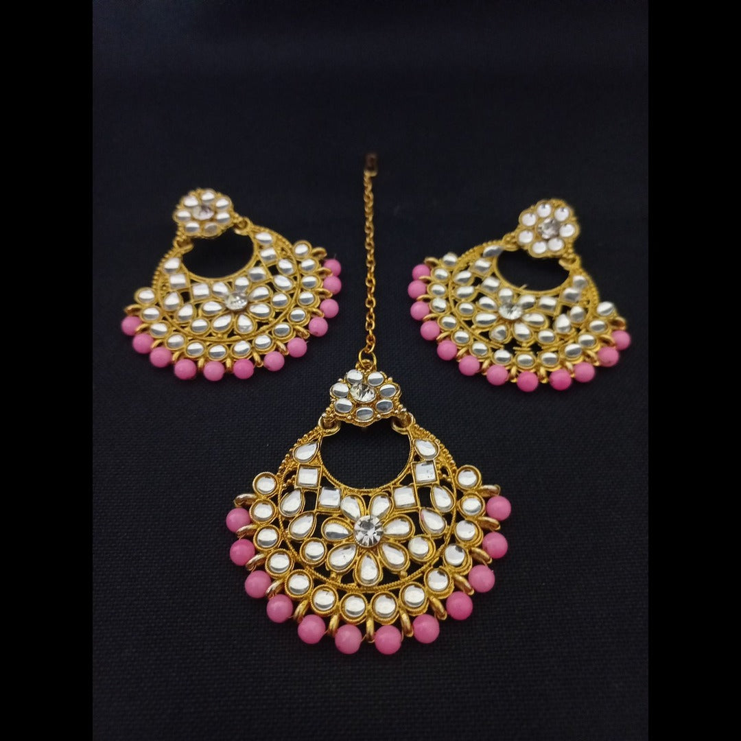 Tikka Earrings Set Mehndi Favors Wedding gifts Bridesmaid Gifts Mehendi Sangeet Gifts For Guests