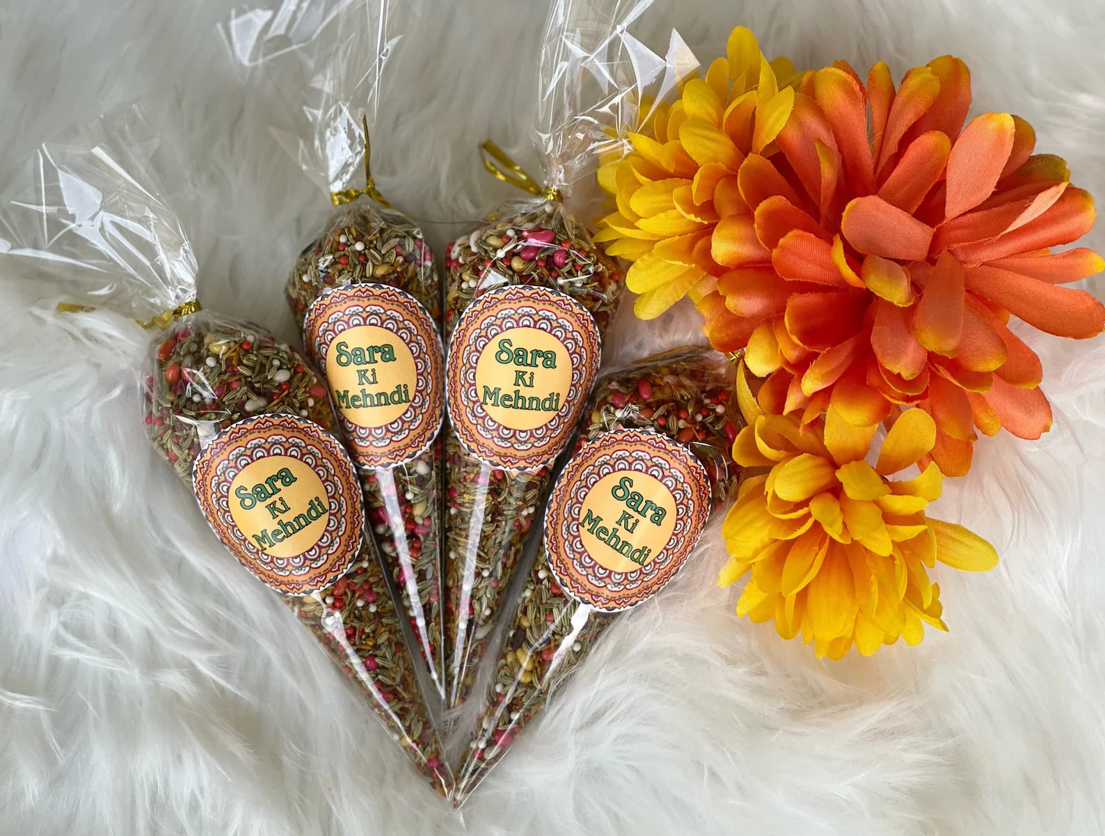 Mehndi Gifts Mukhvas Cone